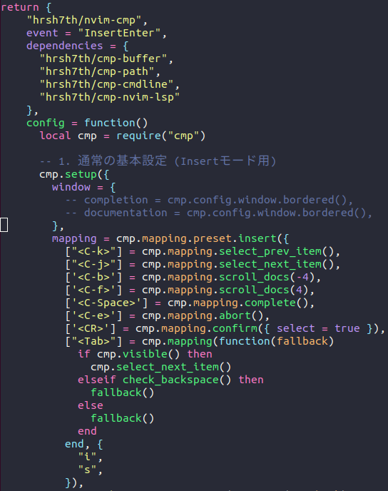 Dracula Neovim colorscheme