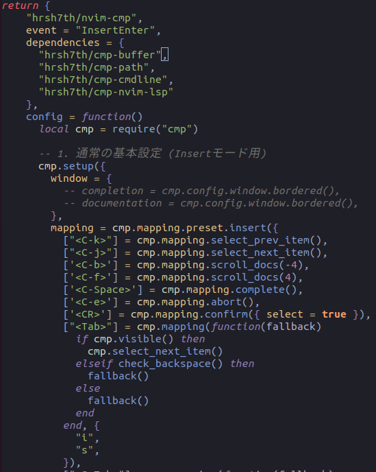 kanagawa Neovim colorscheme