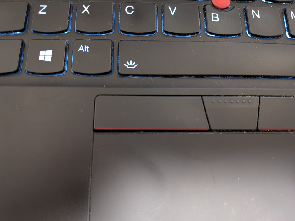 Thinkpad x1キートップをキーボードに押し込む