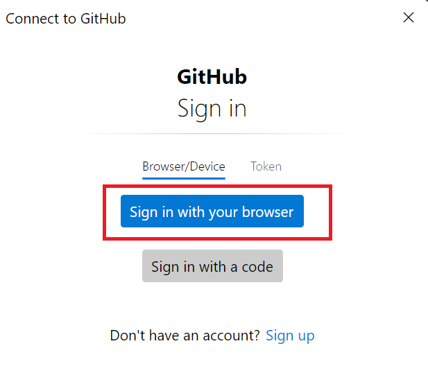Git Credential ManagerでGitHubログイン