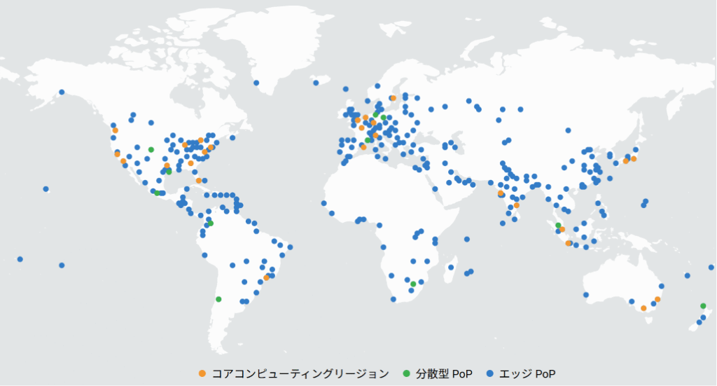 Akamai / Linodeの世界各地のデータセンター