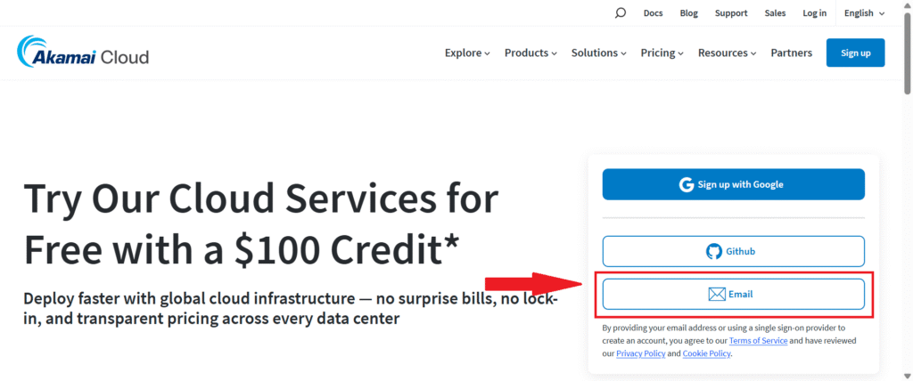 Akamai Cloud (Linode) Landing Page
